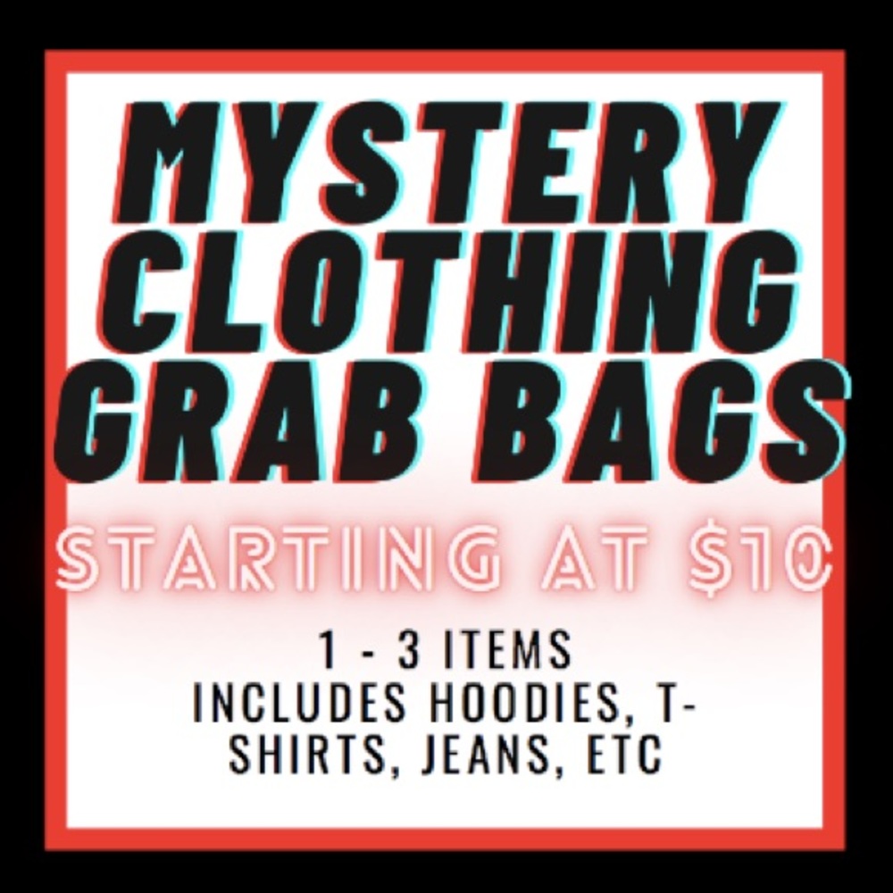 Grab bags. Billabong, vans, Hollister, etc.